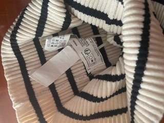 Top acanalado sin estrenar Talla S