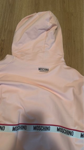 Sudadera Moschino Rosa Logo