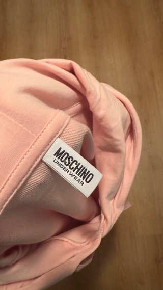Sudadera Moschino Rosa Logo
