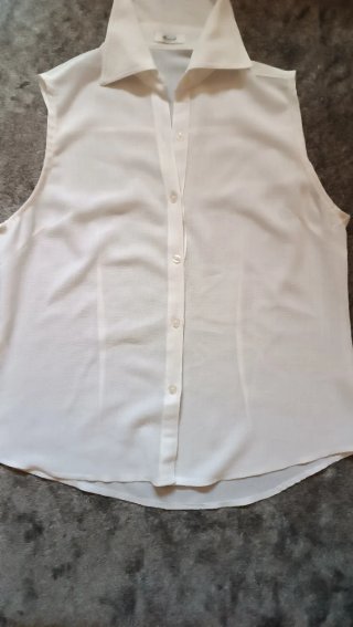 Camisa Venien Blanca Sin Mangas