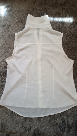 Camisa Venien Blanca Sin Mangas