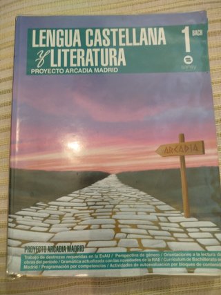 Lengua castellana y literatura, 1 BACH.