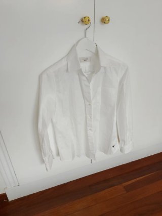Blusa Blanca Mujer Talla S - Max Mara