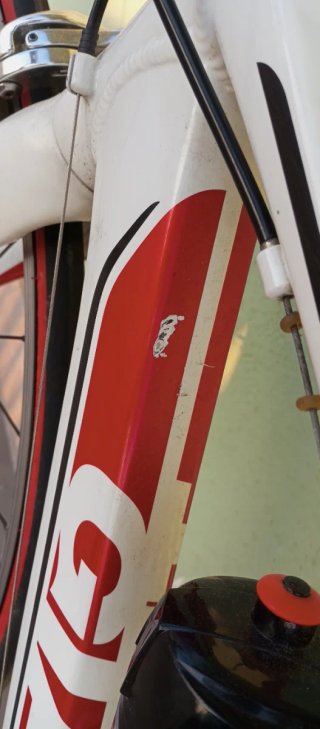 Bicicleta Giant Defy Blanca y Roja