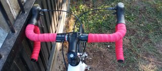 Bicicleta Giant Defy Blanca y Roja