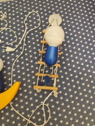 Lámparas Infantiles Luna y escaleras