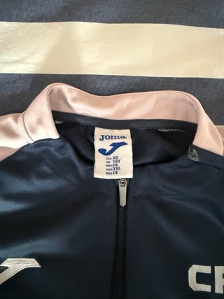 Conjunto Chándal Fútbol Joma Azul y Rosa