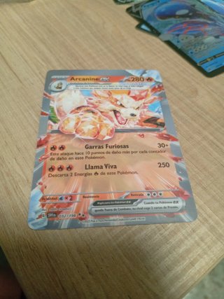 Carta Pokémon Arcanine EX 032/198