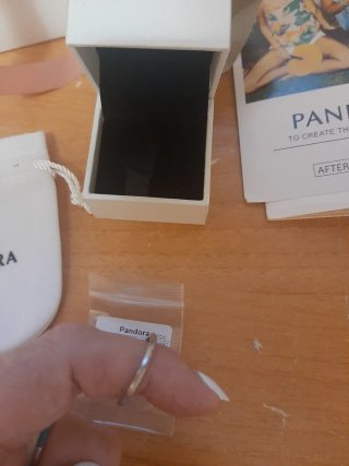 Anillo Pandora Plata Talla 58