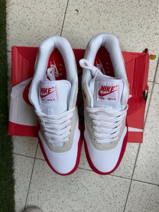 Nike Air Max 1 Rojo y Blanco