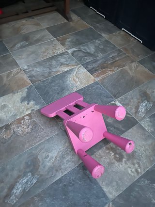 Silla infantil rosa