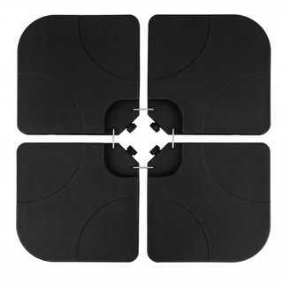 Base de plástico para soporte de sombrilla