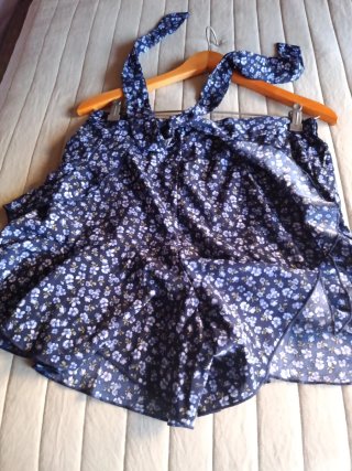Minifalda pantalón T44 floral
