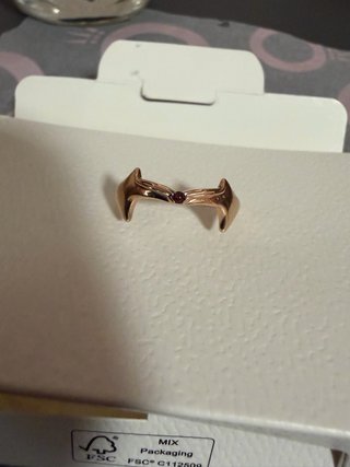 Anillo Pandora Oro Rosa Bruja Escarlata Marvel