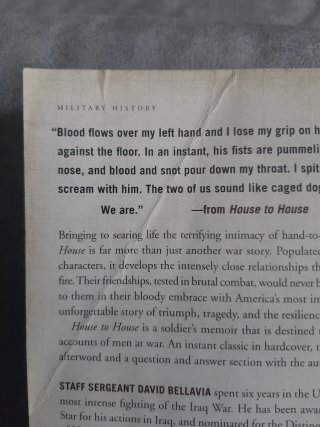 House to House A Soldier's Memoir