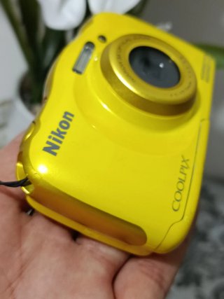 Nikon Coolpix S33 Fotocamera Digitale Gialla