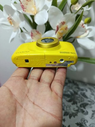 Nikon Coolpix S33 Fotocamera Digitale Gialla