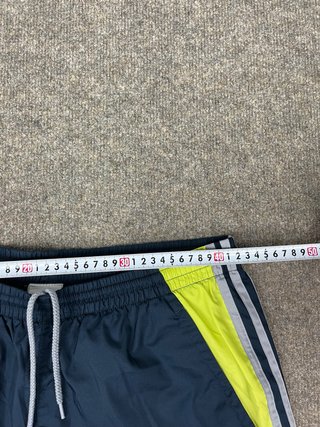 Pantalón Adidas Nylon Y2K Azul 2000s Vintage