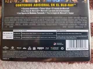 Warcraft Steelbook 4K UHD + Blu-ray