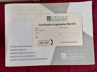 Oregon Scientific AR112N Monitor Qualità Aria