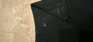 Pantaloni neri Pull&Bear