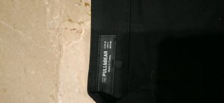 Pantaloni neri Pull&Bear