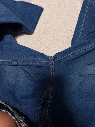 Pantalón vaquero ancho azul