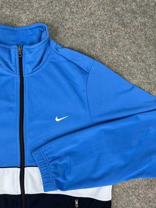 Chaqueta Nike Track Jacket Azul S Vintage Y2K