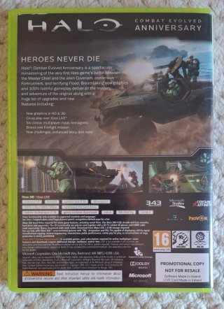 Halo Anniversary Combat Evolved Xbox 360
