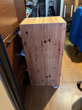 Mueble Escalera Madera con Cajones Rosas
