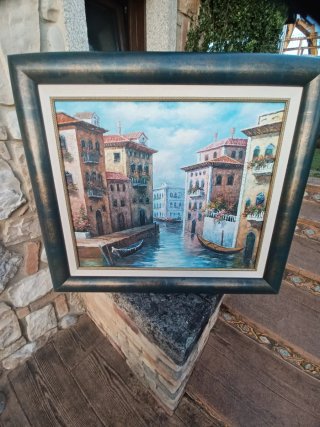Cuadro Venecia con Marco Elegante