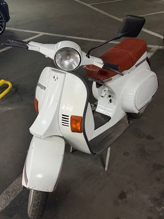 Vespa PK 125 XL 1989 Marrón/Blanca