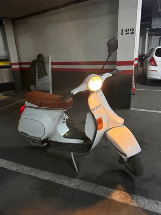 Vespa PK 125 XL 1989 Marrón/Blanca
