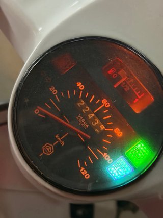 Vespa PK 125 XL 1989 Marrón/Blanca