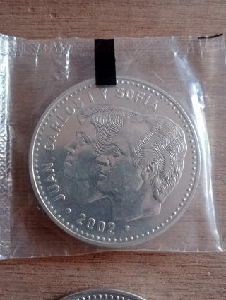 2 Monedas Plata 12 Euros España