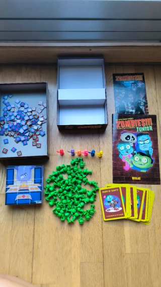 Zombies Junior juego de mesa Edge