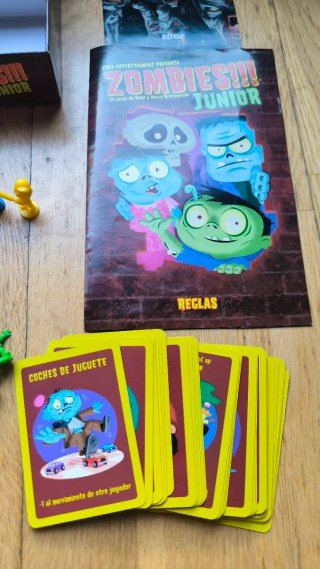 Zombies Junior juego de mesa Edge