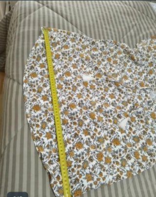 Blusa Springfield floral manga corta Talla L
