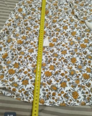 Blusa Springfield floral manga corta Talla L
