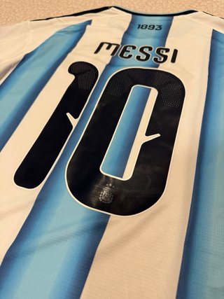 Camiseta Argentina Messi 10 2026 parche LEGACY