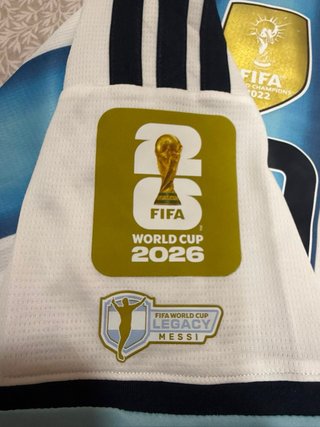 Camiseta Argentina Messi 10 2026 parche LEGACY