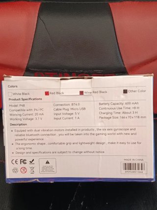 Mando Compatible Ps4 Nuevo!!✅
