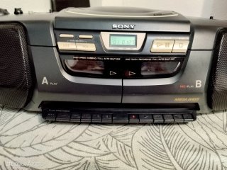 Radio Sony CFD-222L Boombox Cassette CD