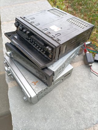 Autoradio Aiwa Trevi Audiola vintage mangianastri