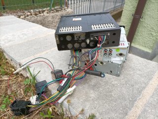 Autoradio Aiwa Trevi Audiola vintage mangianastri