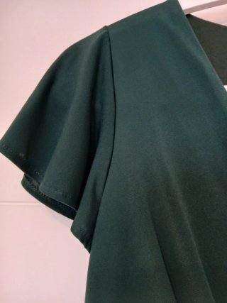 Vestido fiesta Veneno en la Piel verde