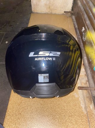 Casco Moto Jet LS2 Negro Precio negociable