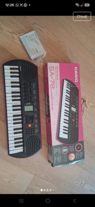 Tastiera Casio SA-78
