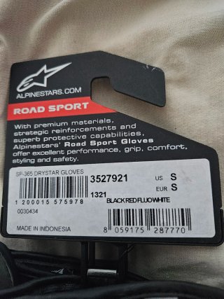 Guantes Alpinestars SP-365 Drystar