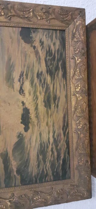 Paco Hernández. Cuadro al oleo original firmado.